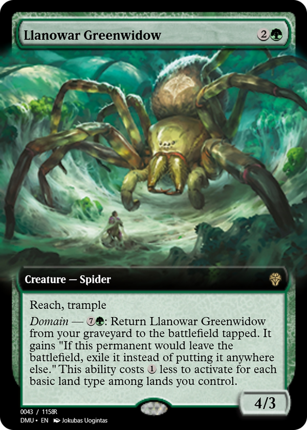 Llanowar Greenwidow (prm)
