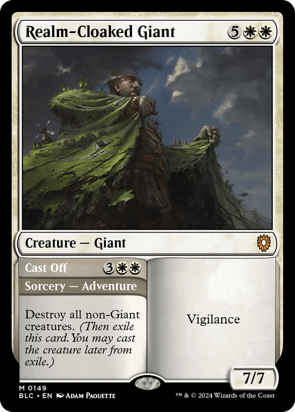 Realm-Cloaked Giant // Cast Off (blc)