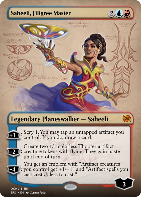 Saheeli, Filigree Master (prm)