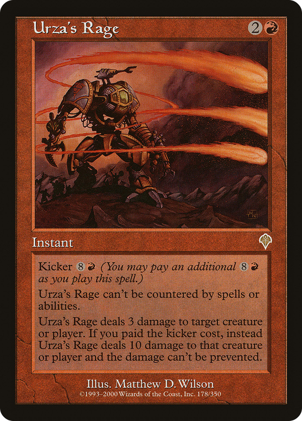 Urza's Rage (inv)