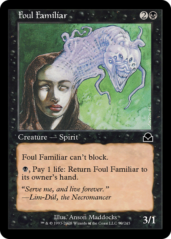 Foul Familiar (me2)