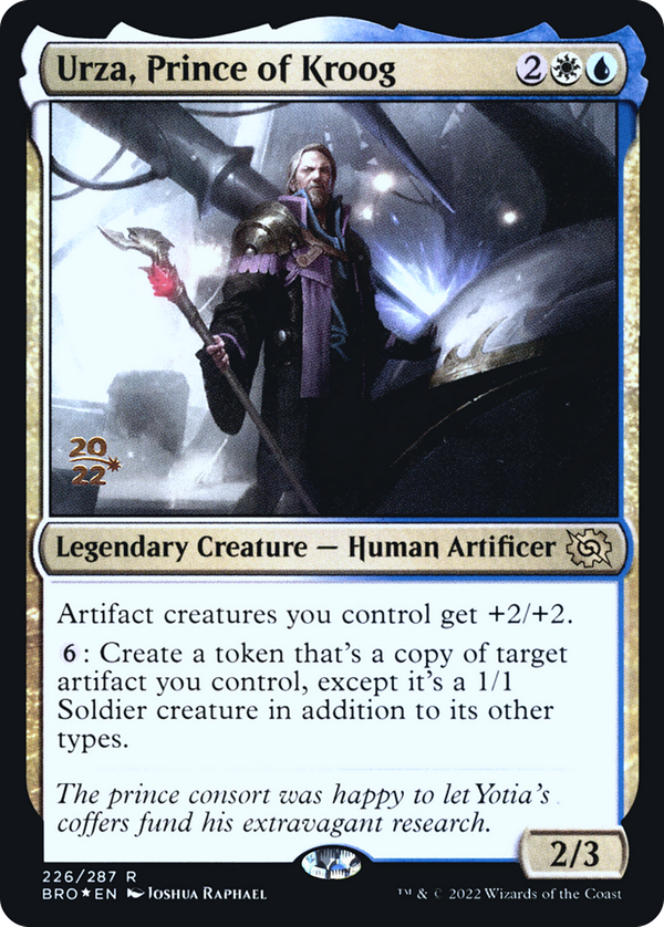 Urza, Prince of Kroog (pbro)