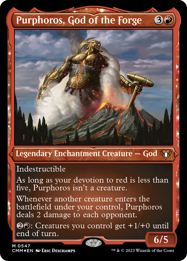 Purphoros, God of the Forge (cmm)