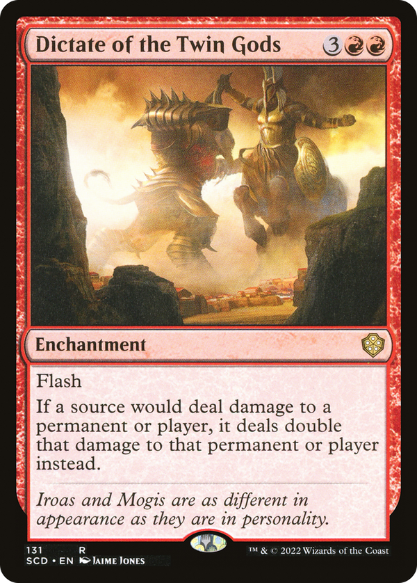 Dictate of the Twin Gods (scd)