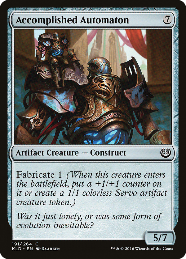 Accomplished Automaton (kld)
