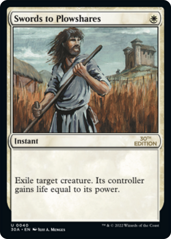 Swords to Plowshares (30a)