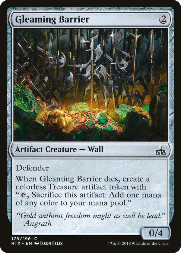 Gleaming Barrier (rix)