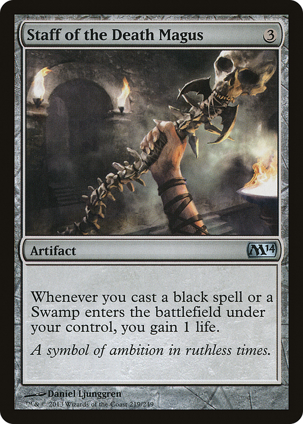 Staff of the Death Magus (m14)