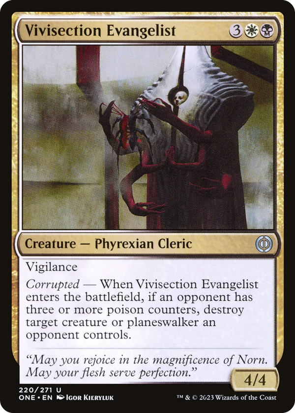 Vivisection Evangelist (one)