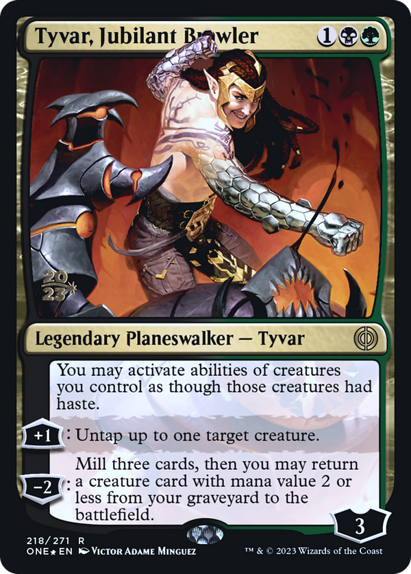 Tyvar, Jubilant Brawler (pone)