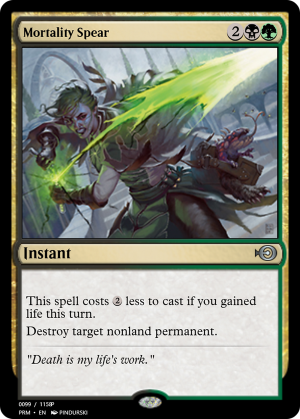 Mortality Spear (prm)