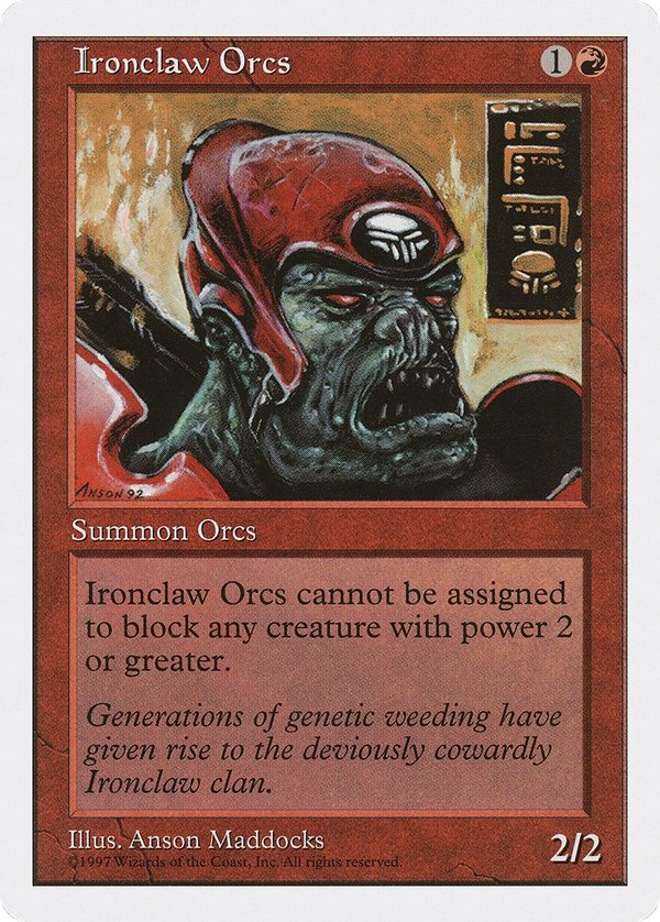 Ironclaw Orcs (5ed)