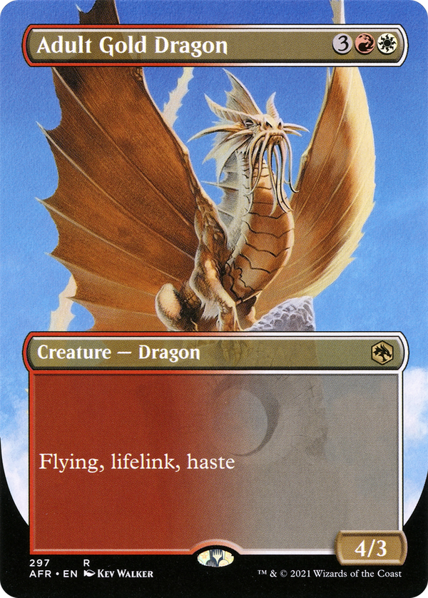 Adult Gold Dragon (afr)