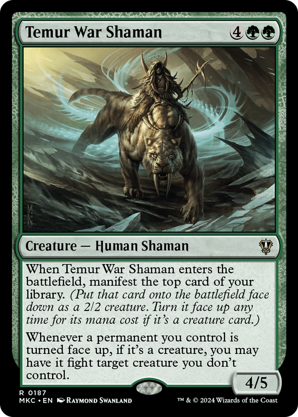 Temur War Shaman (mkc)