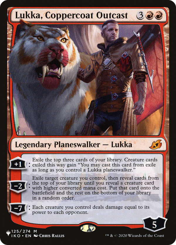 Lukka, Coppercoat Outcast (plst)