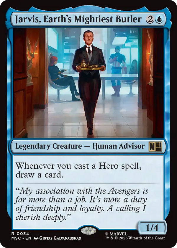 Jarvis, Earth's Mightiest Butler (msc)