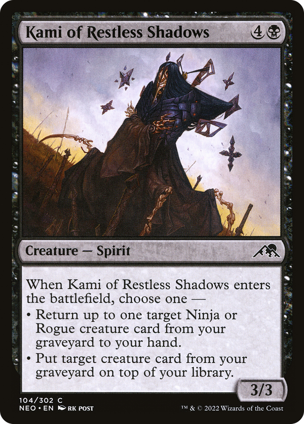Kami of Restless Shadows (neo)