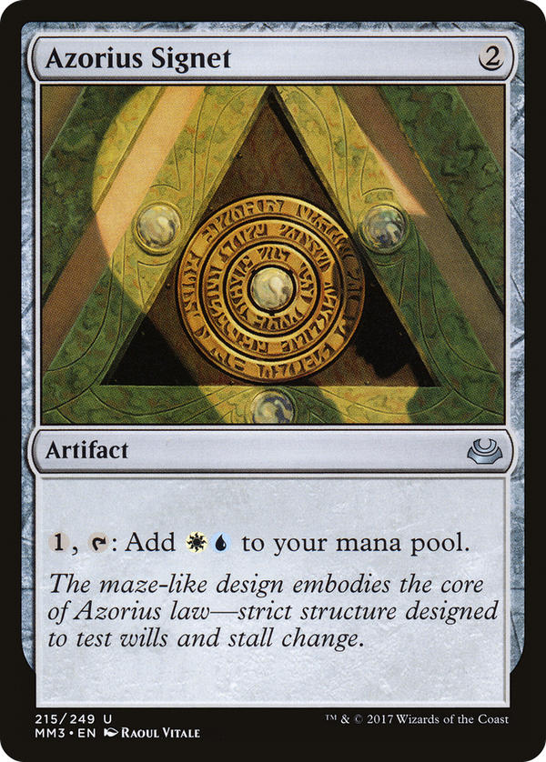 Azorius Signet (mm3)
