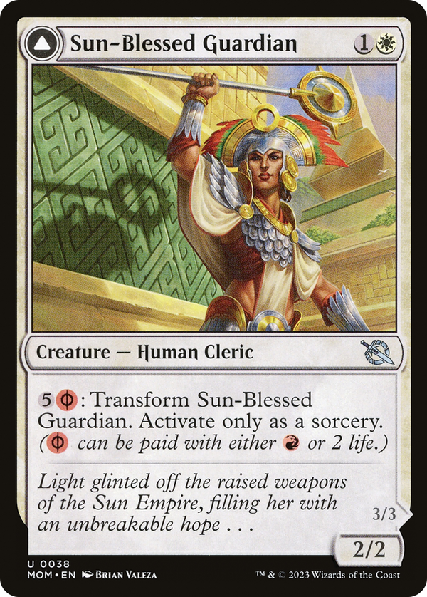 Sun-Blessed Guardian // Furnace-Blessed Conqueror (mom)