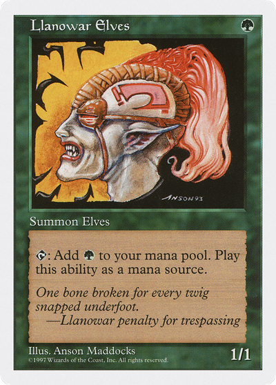 Llanowar Elves
