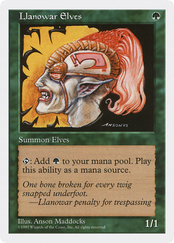 Llanowar Elves (5ed)
