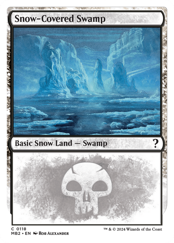 Snow-Covered Swamp (mb2)