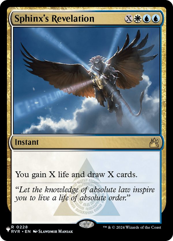 Sphinx's Revelation (plst)