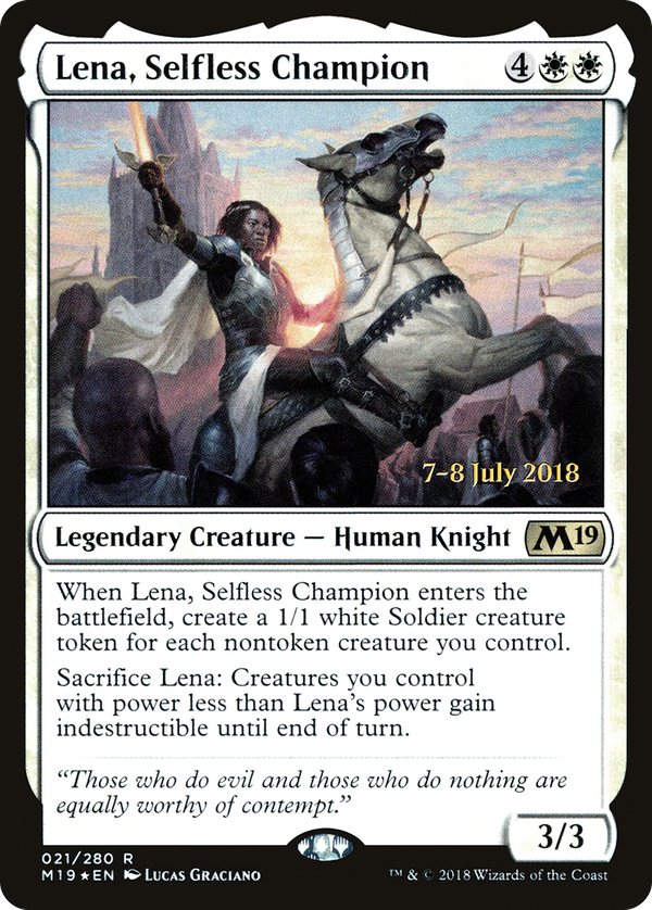 Lena, Selfless Champion (pm19)