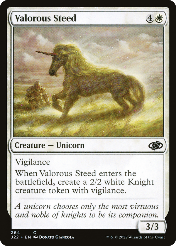 Valorous Steed (j22)