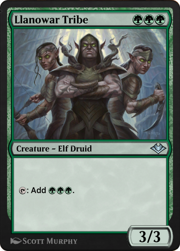 Llanowar Tribe (j21)