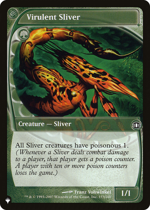 Virulent Sliver (plst)