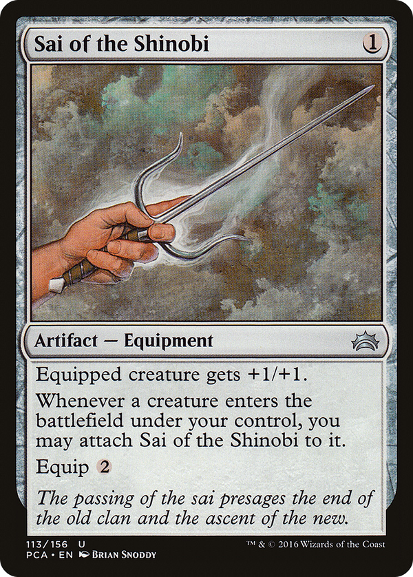 Sai of the Shinobi (pca)