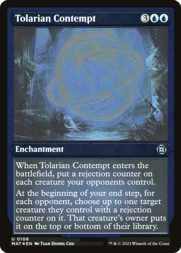 Tolarian Contempt (mat)