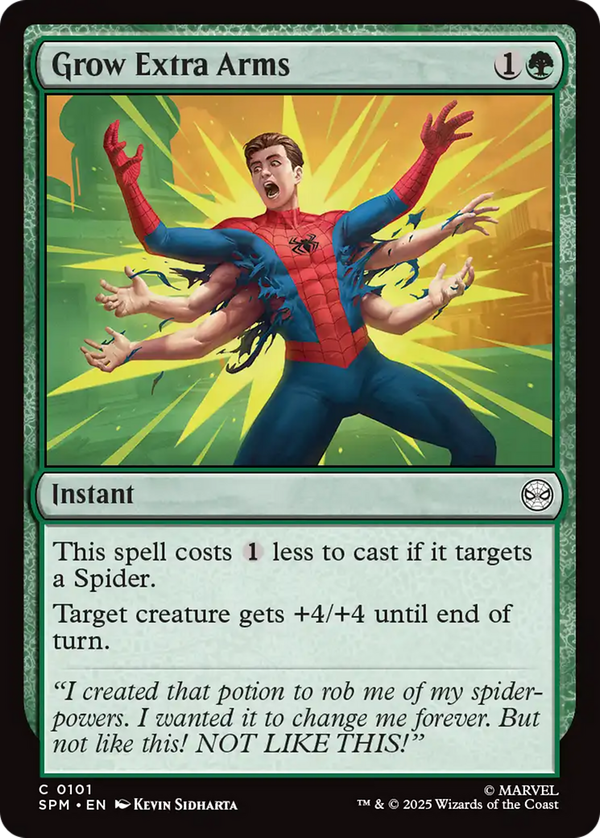 Grow Extra Arms (spm)