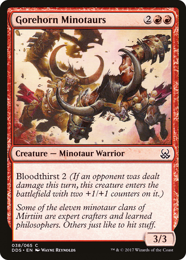 Gorehorn Minotaurs (dds)
