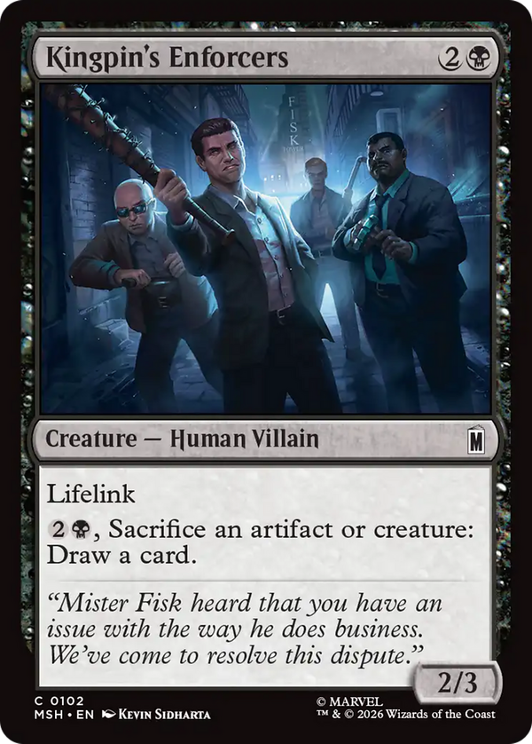 Kingpin's Enforcers (msh)