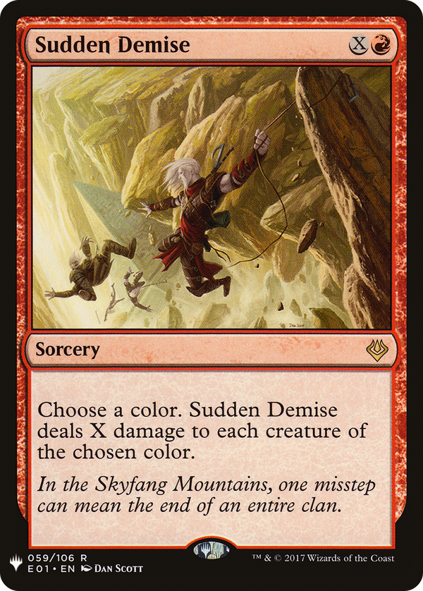 Sudden Demise (plst)