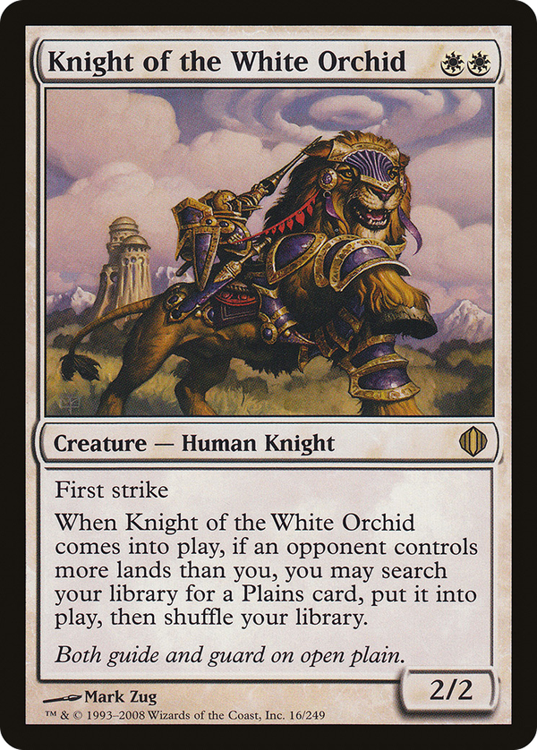 Knight of the White Orchid (ala)