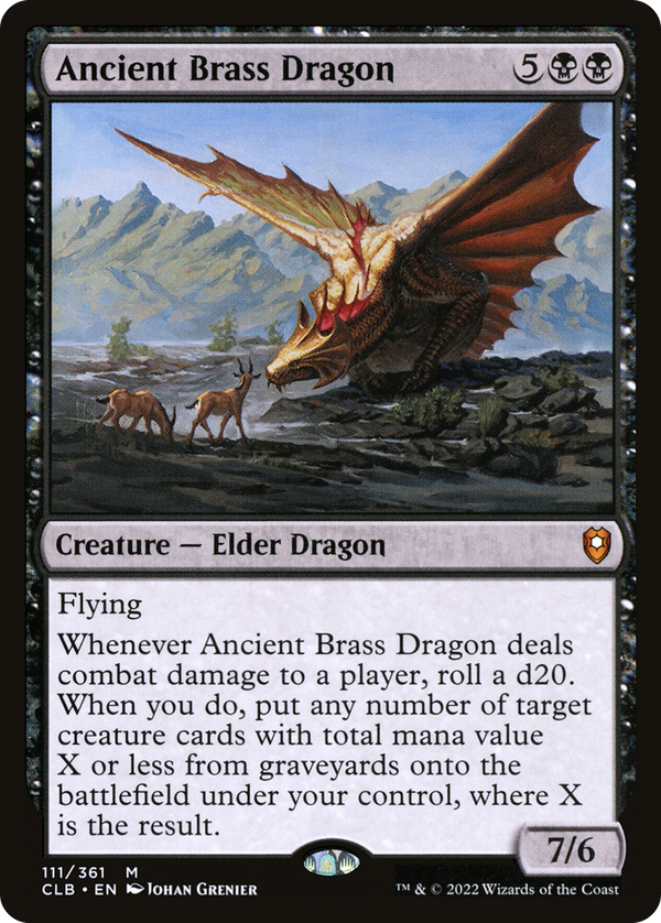 Ancient Brass Dragon (clb)
