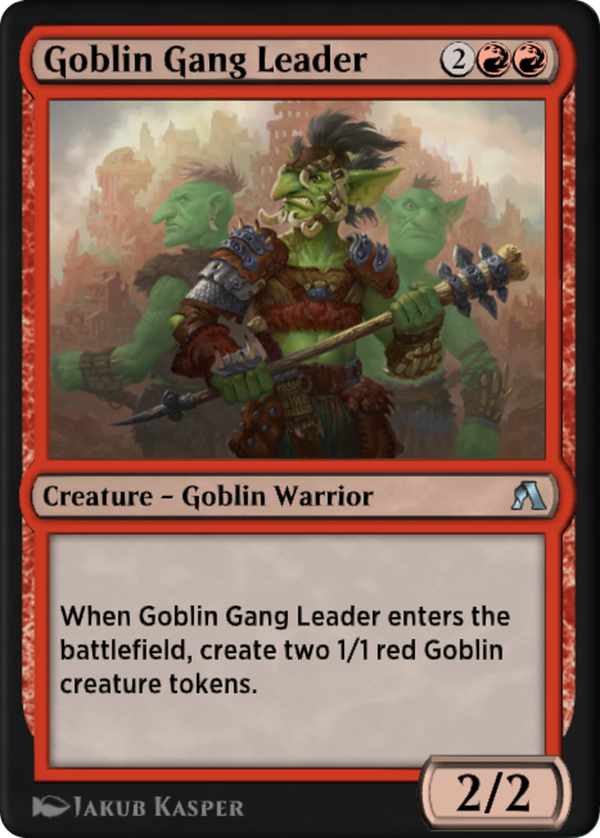 Goblin Gang Leader (xana)