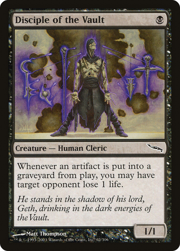Disciple of the Vault (mrd)