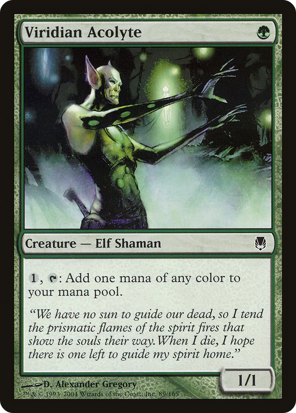 Viridian Acolyte (dst)