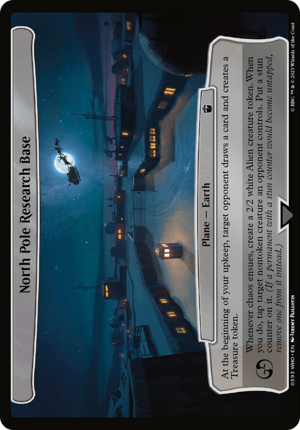 North Pole Research Base (who)