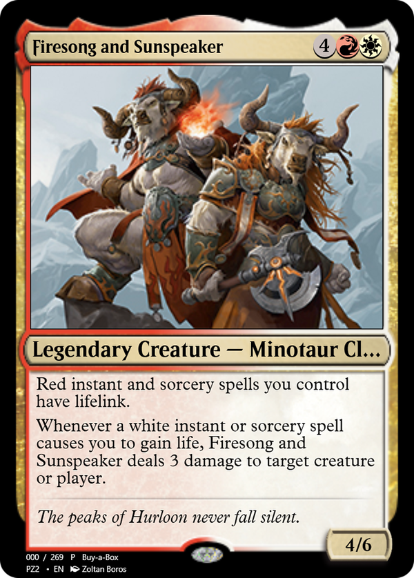 Firesong and Sunspeaker (pz2)