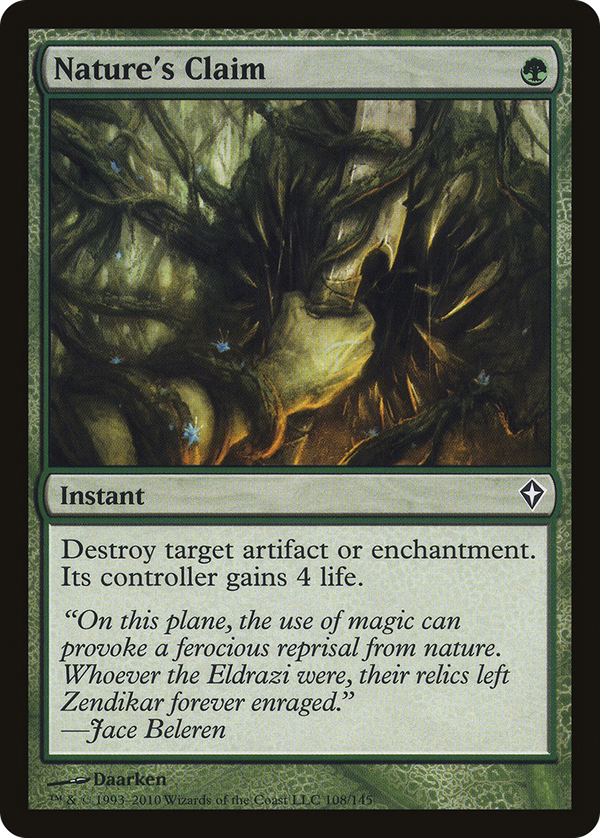 Nature's Claim (wwk)