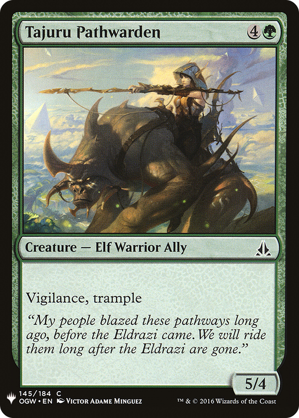 Tajuru Pathwarden (plst)
