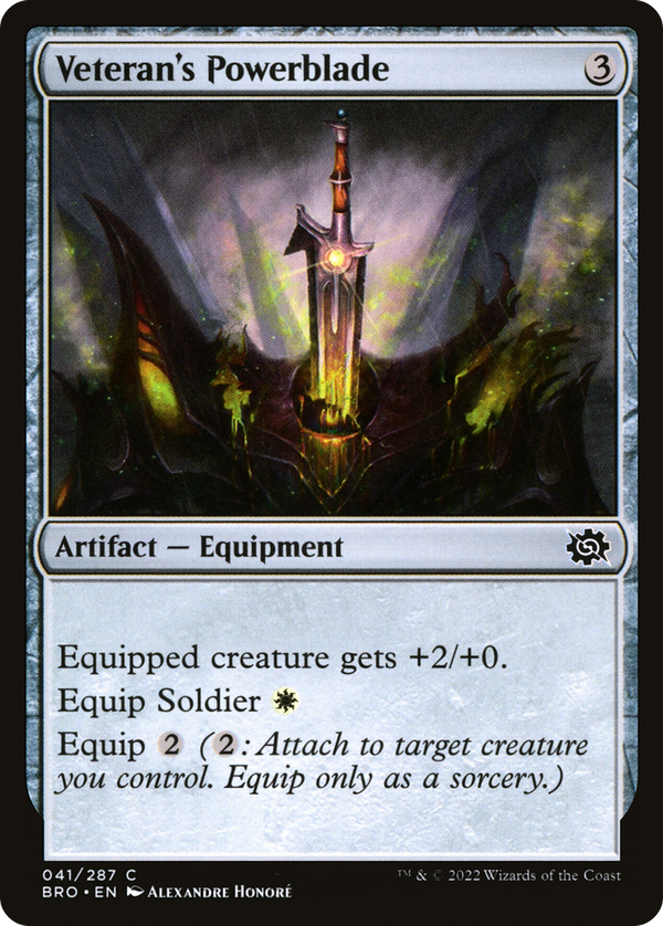 Veteran's Powerblade (bro)