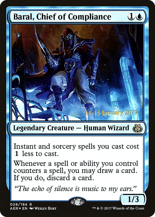 Baral, Chief of Compliance (paer)