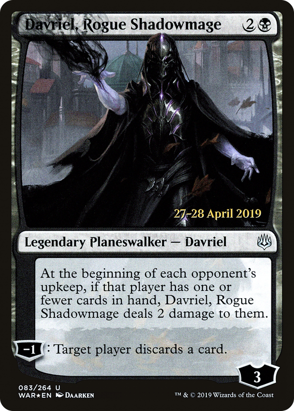 Davriel, Rogue Shadowmage (pwar)