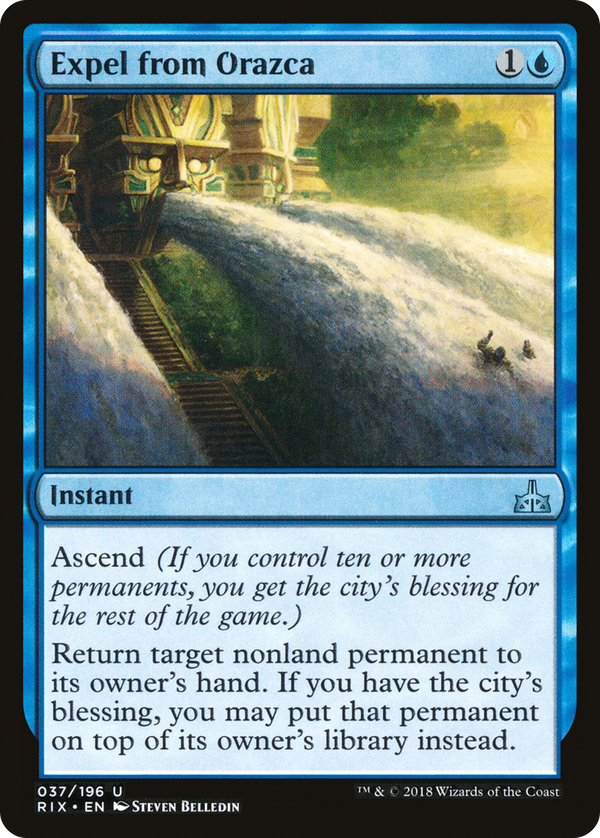 Expel from Orazca (rix)